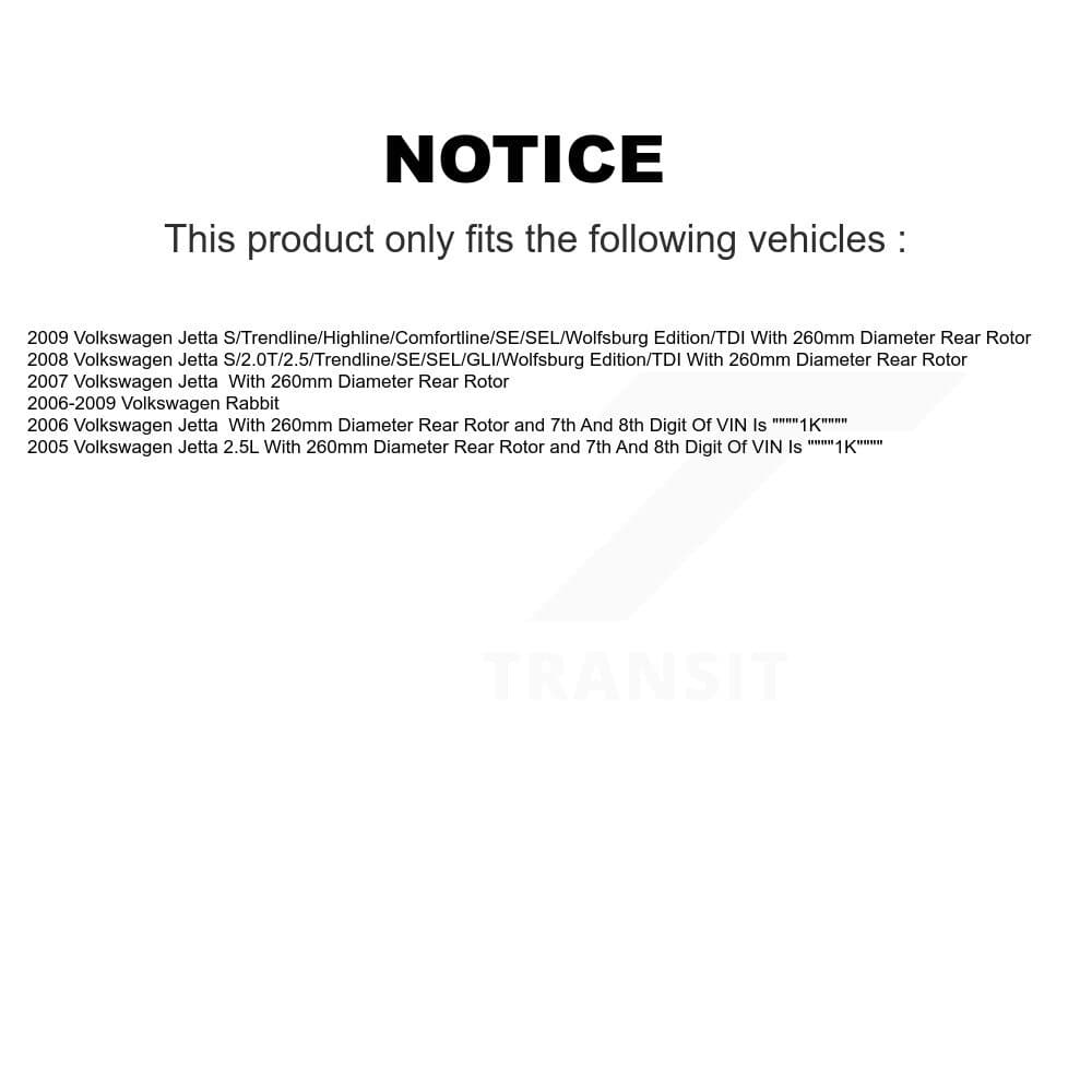 CMX - KC8-100401C - Rear Disc Brake Kits image 24