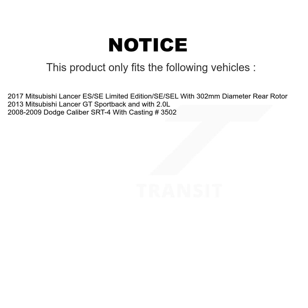 CMX - KC8-100422C - Rear Disc Brake Kits image 24