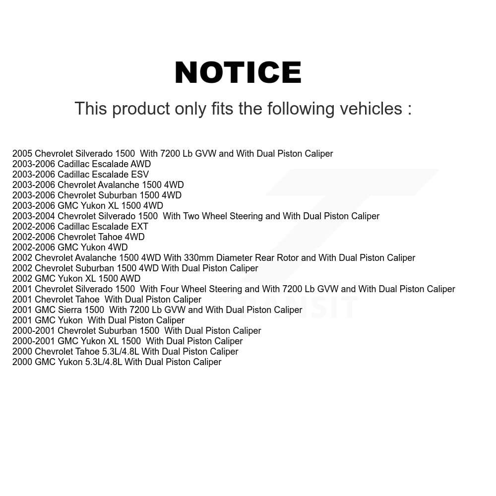 Transit Auto - KC8-100424P - Rear Disc Brake Kits image 24