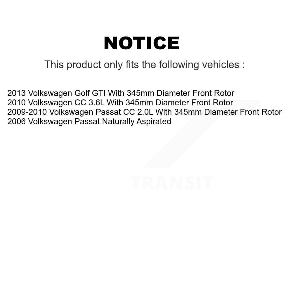 Transit Auto - KC8-100443T - Front Disc Brake Kits image 24