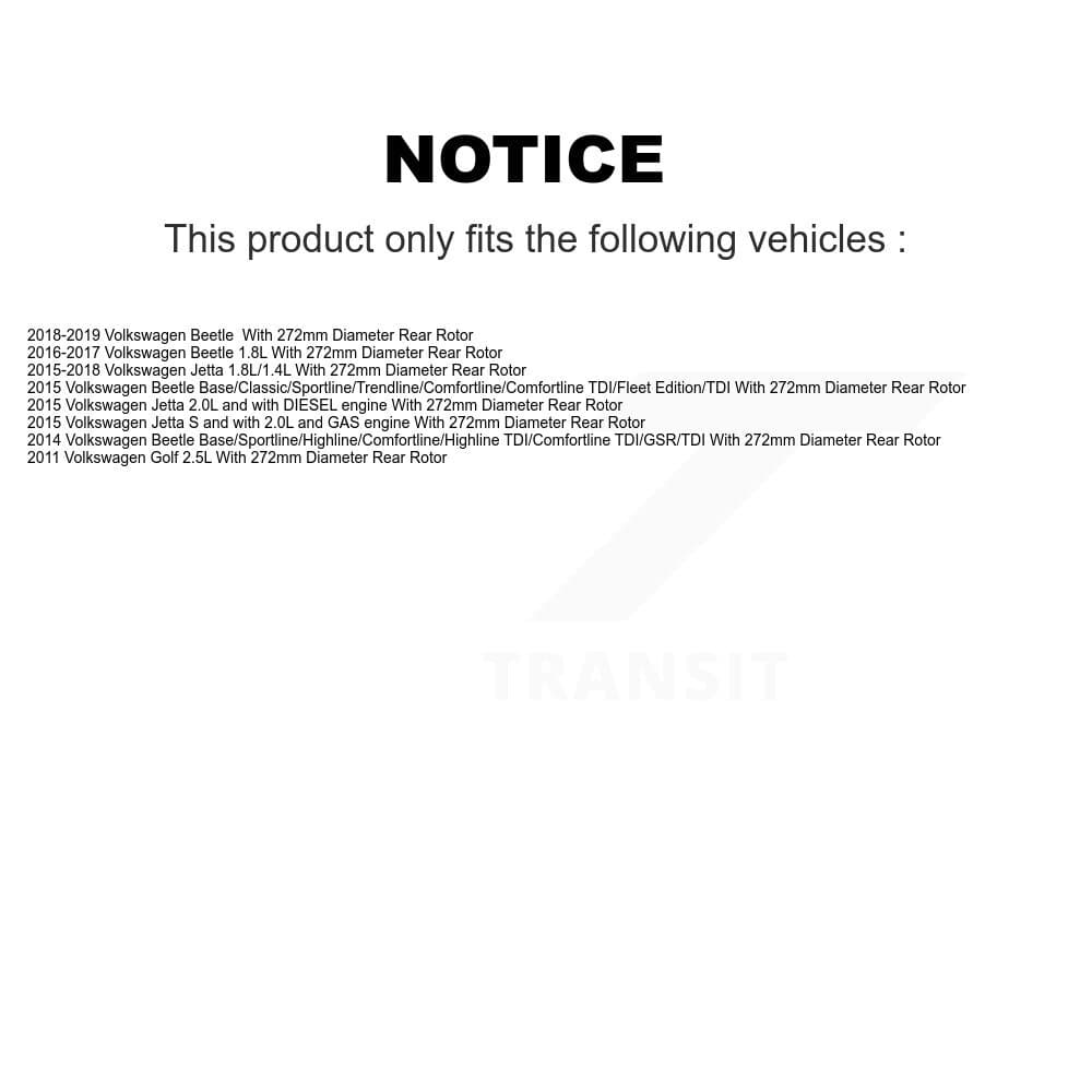 Transit Auto - KC8-100450P - Rear Disc Brake Kits image 24