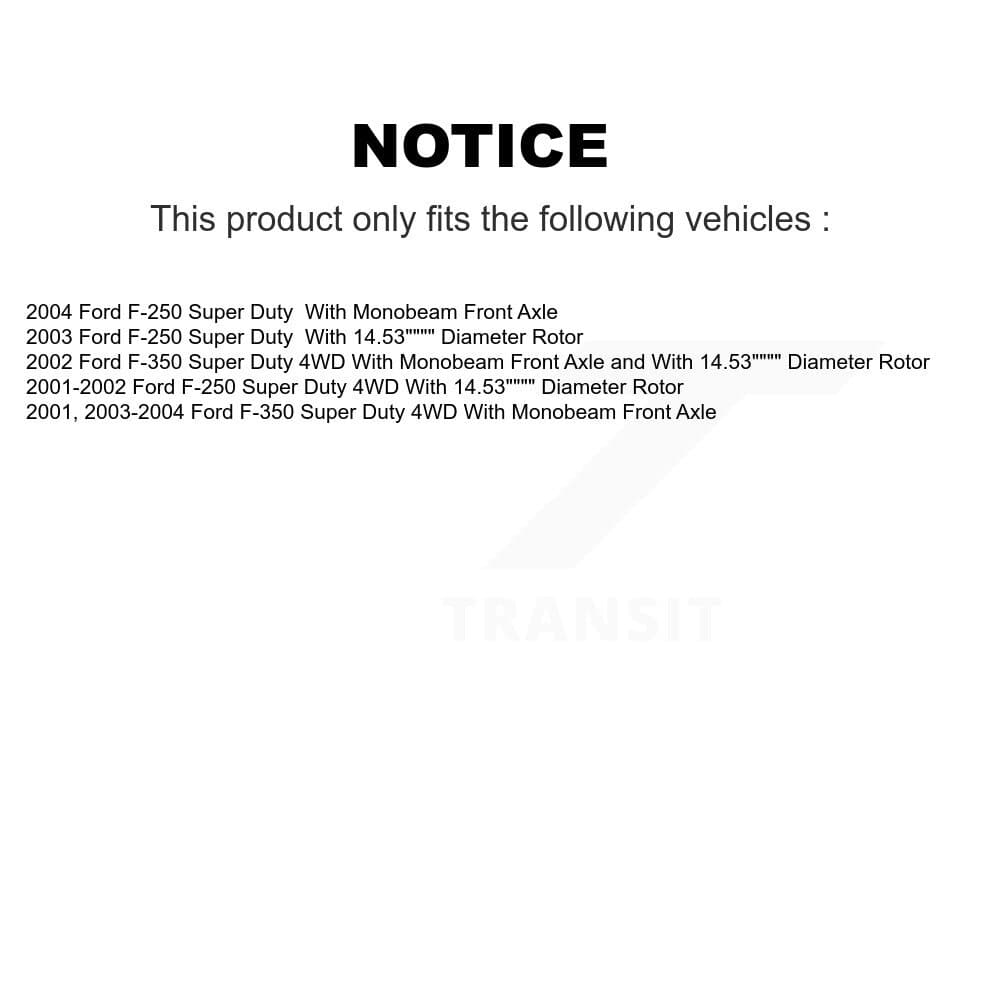 Transit Auto - KC8-100493T - Front Disc Brake Kits image 24