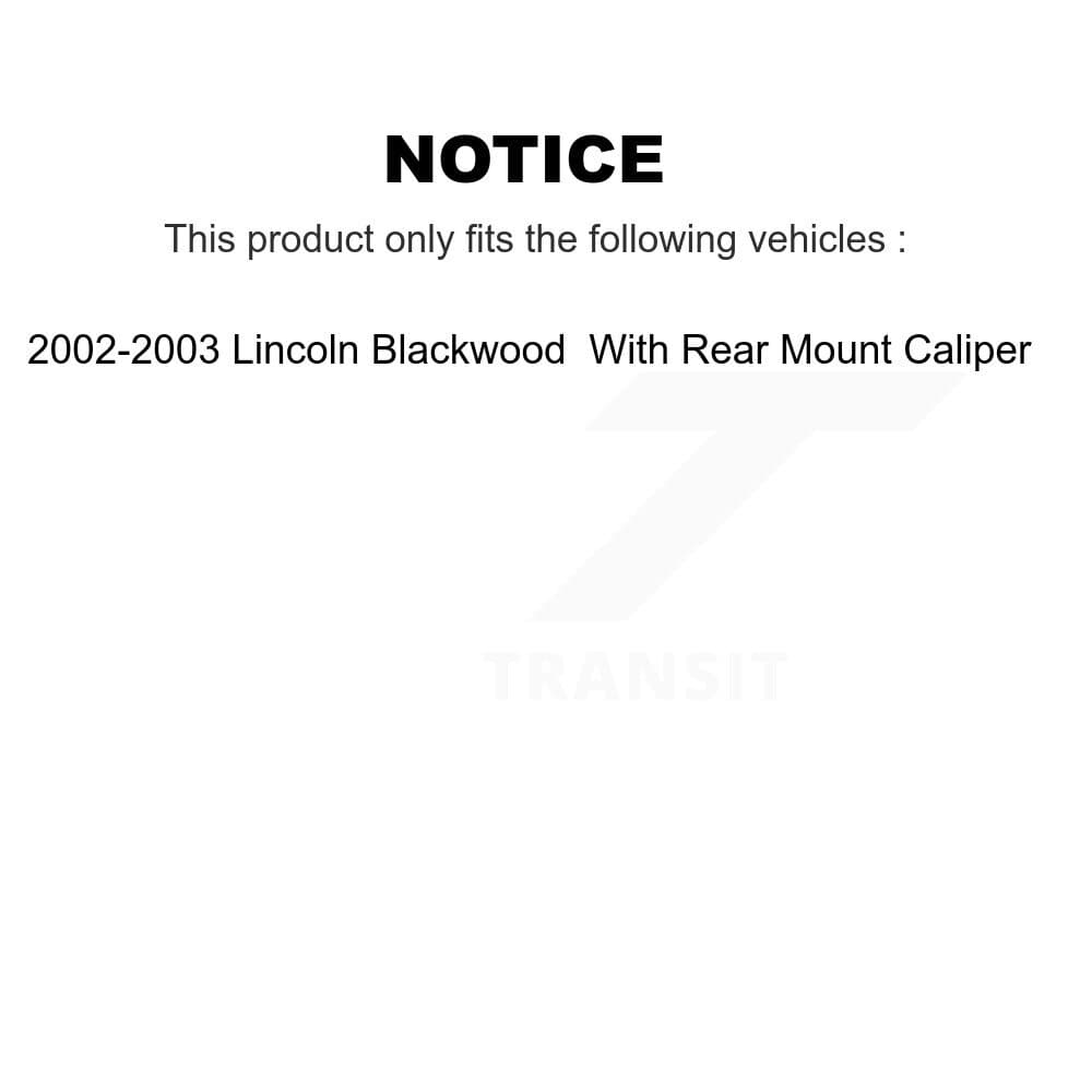 Transit Auto - KC8-100494P - Rear Disc Brake Kits image 24