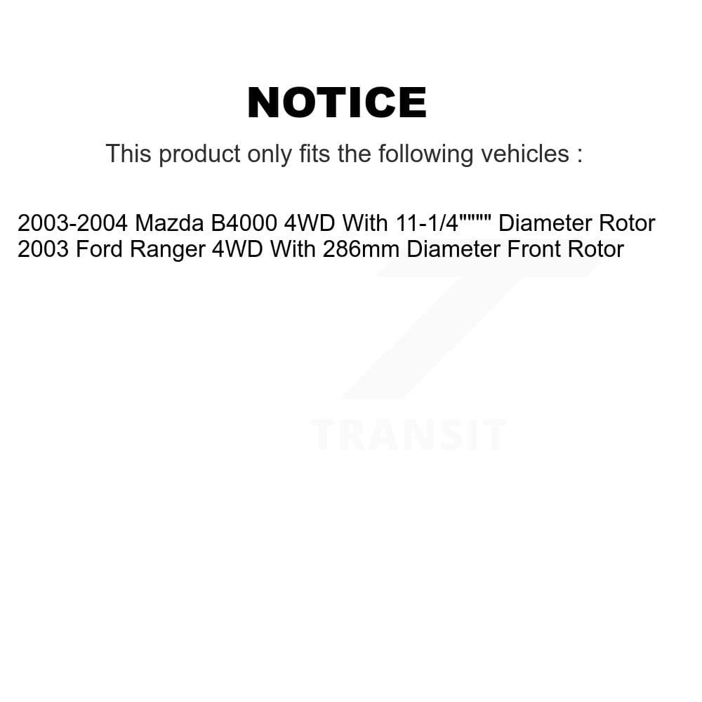 Transit Auto - KC8-100499N - Front Disc Brake Kits image 24