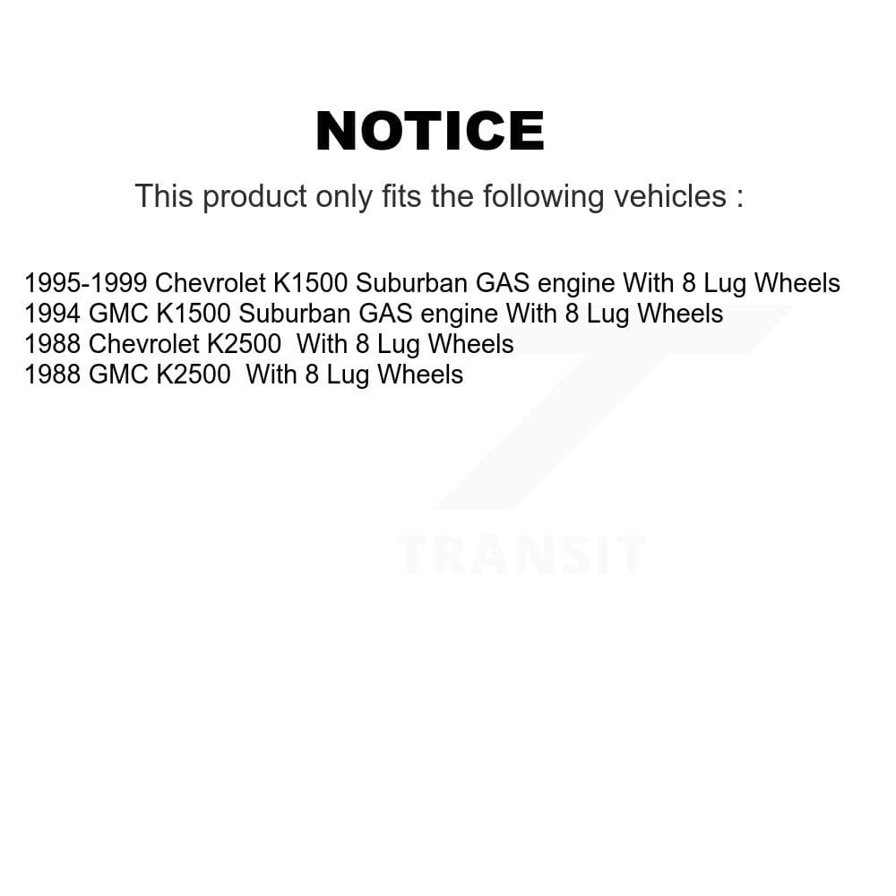 Transit Auto - KC8-100575T - Front Disc Brake Kits image 24