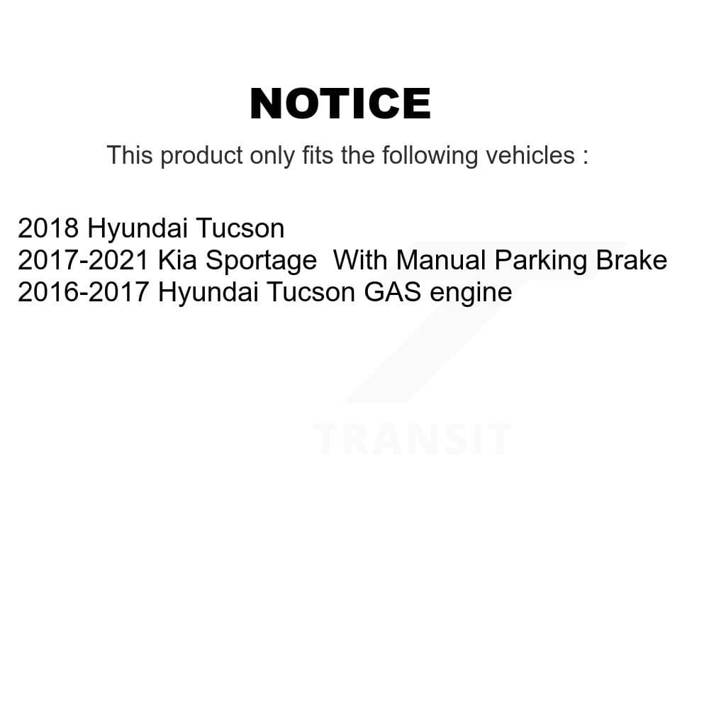 Transit Auto - KC8-100600P - Rear Disc Brake Kits image 24