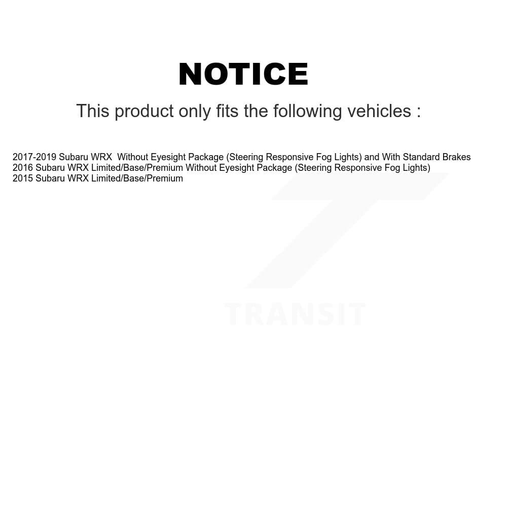 Transit Auto - KC8-100669N - Rear Disc Brake Kits image 24