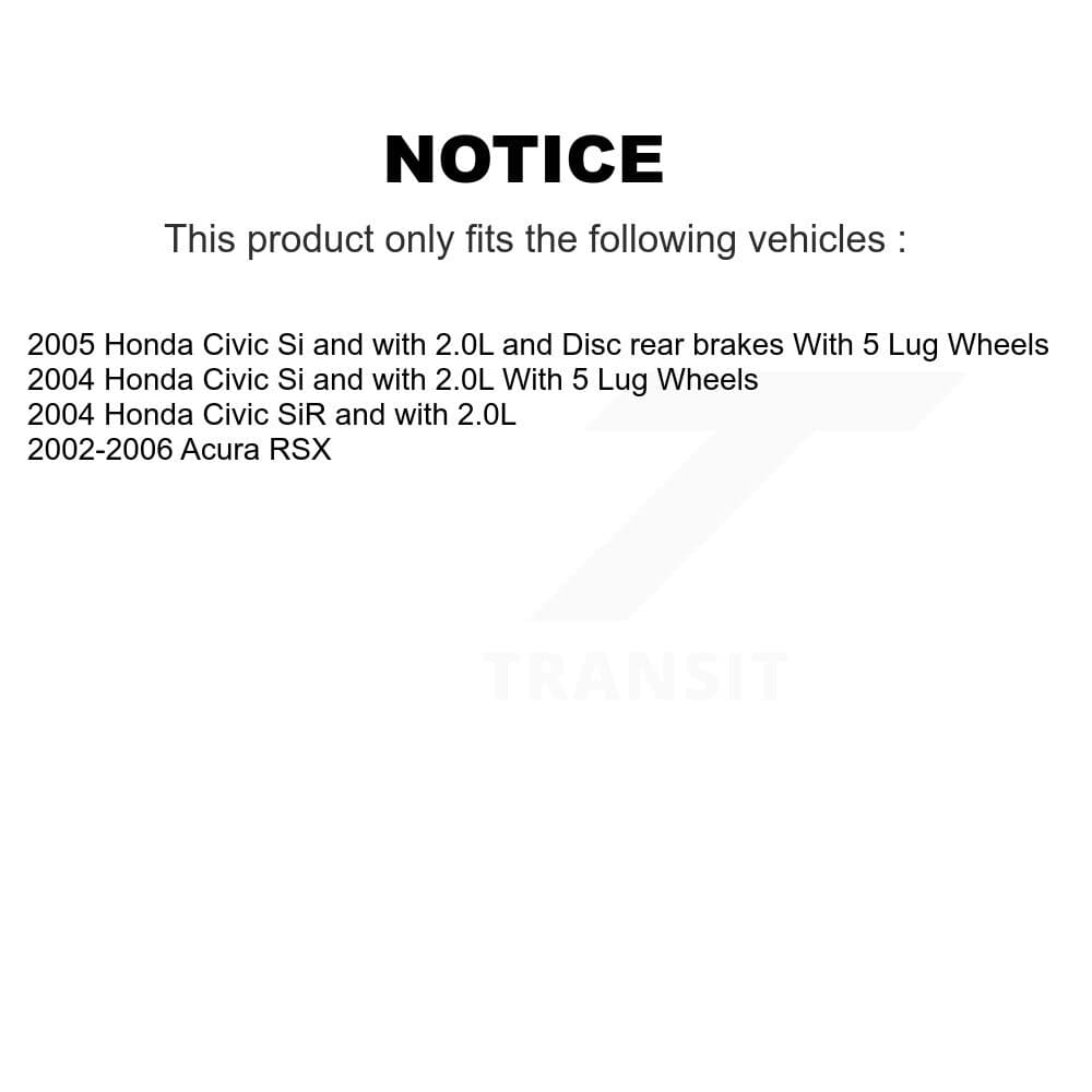 CMX - KC8-100672C - Rear Disc Brake Kits image 24