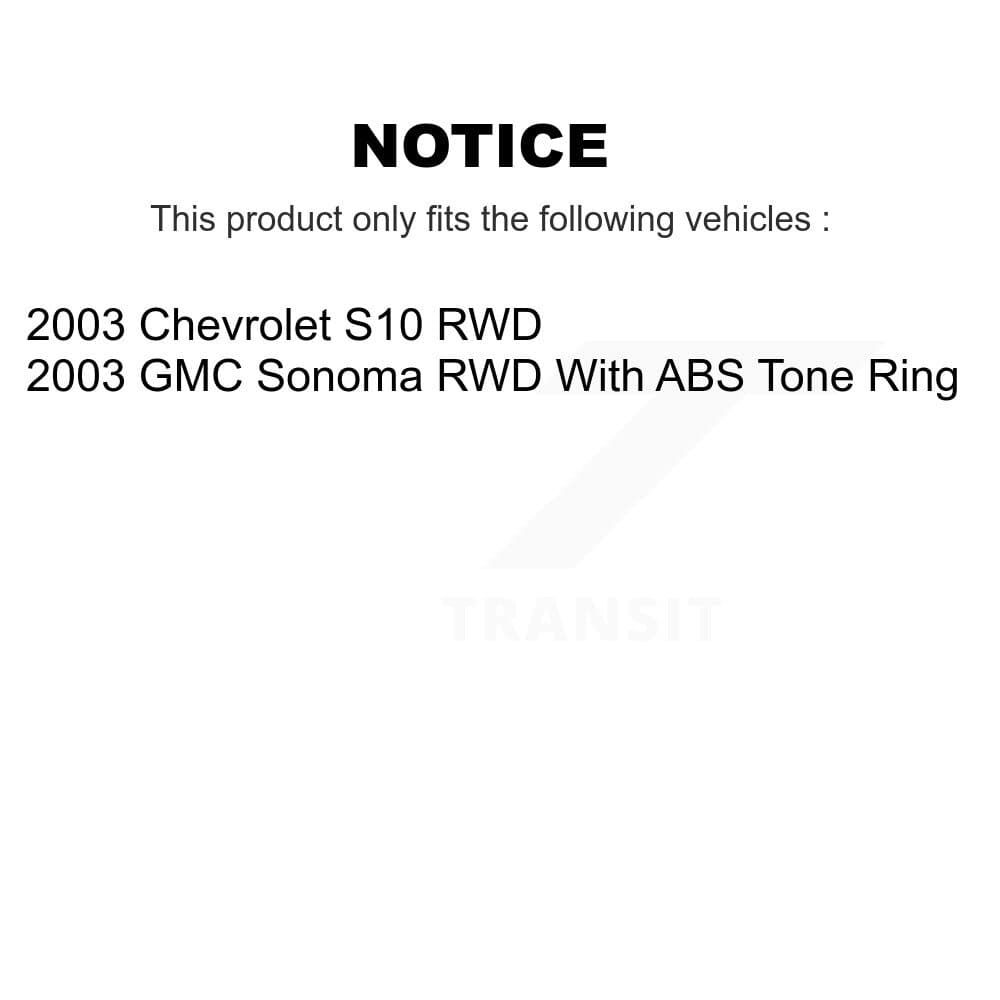 Transit Auto - KC8-100707S - Front Disc Brake Kits image 24