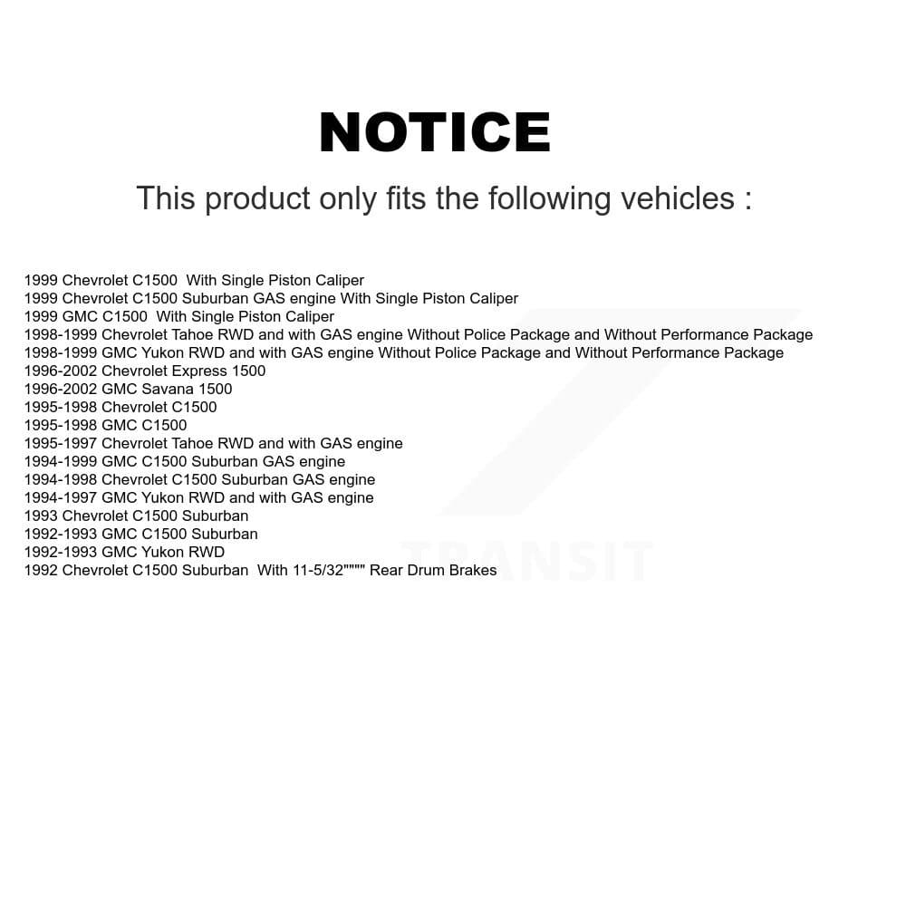 Transit Auto - KC8-100726S - Front Disc Brake Kits image 24