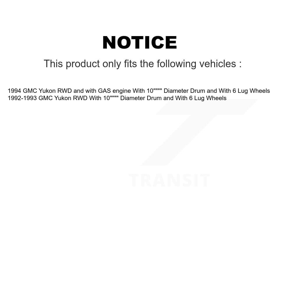 Transit Auto - KC8-100745C - Front and Rear Disc Brake Kits image 24