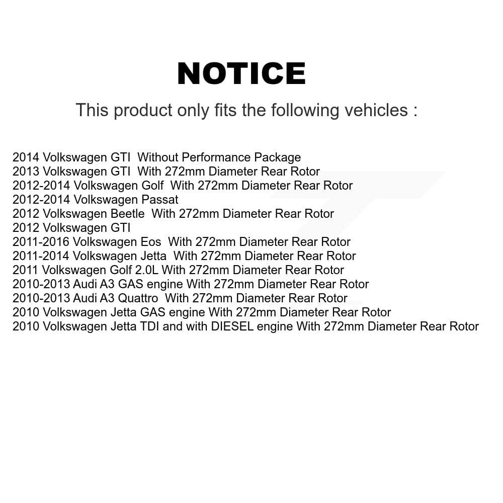 Transit Auto - KC8-100750N - Rear Disc Brake Kits image 24