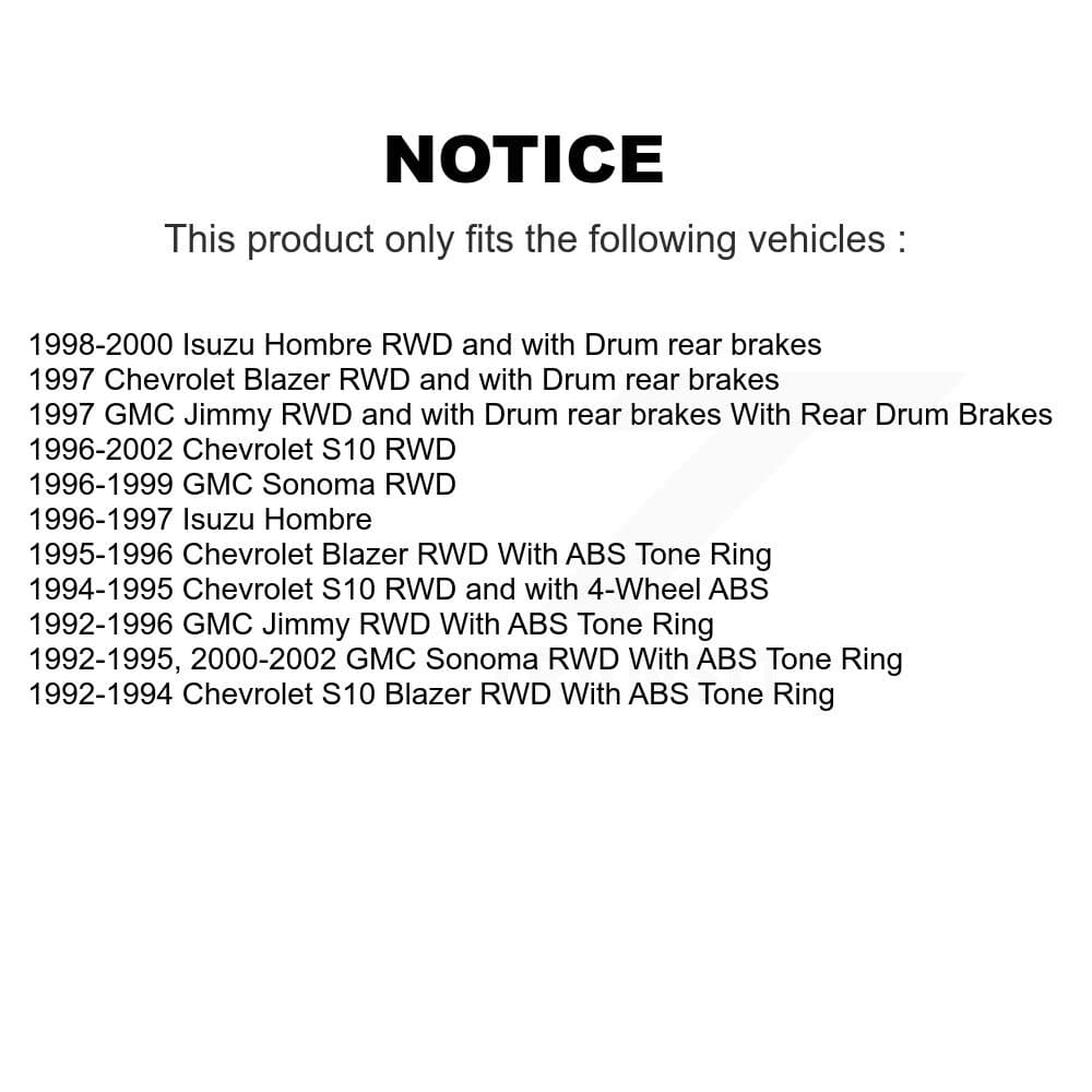 Transit Auto - KC8-100755T - Front and Rear Disc Brake Kits image 24