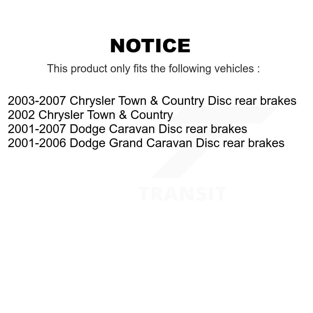 Transit Auto - KC8-100770S - Front and Rear Disc Brake Kits image 24