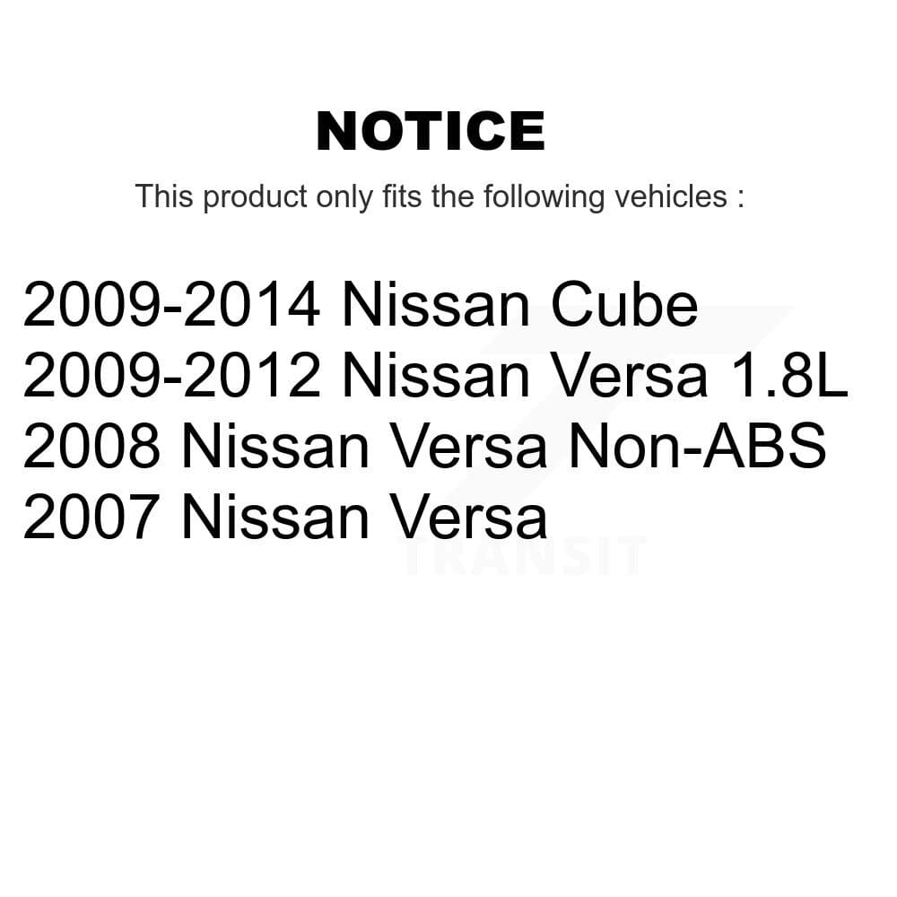Transit Auto - KC8-100797S - Front and Rear Disc Brake Kits image 24
