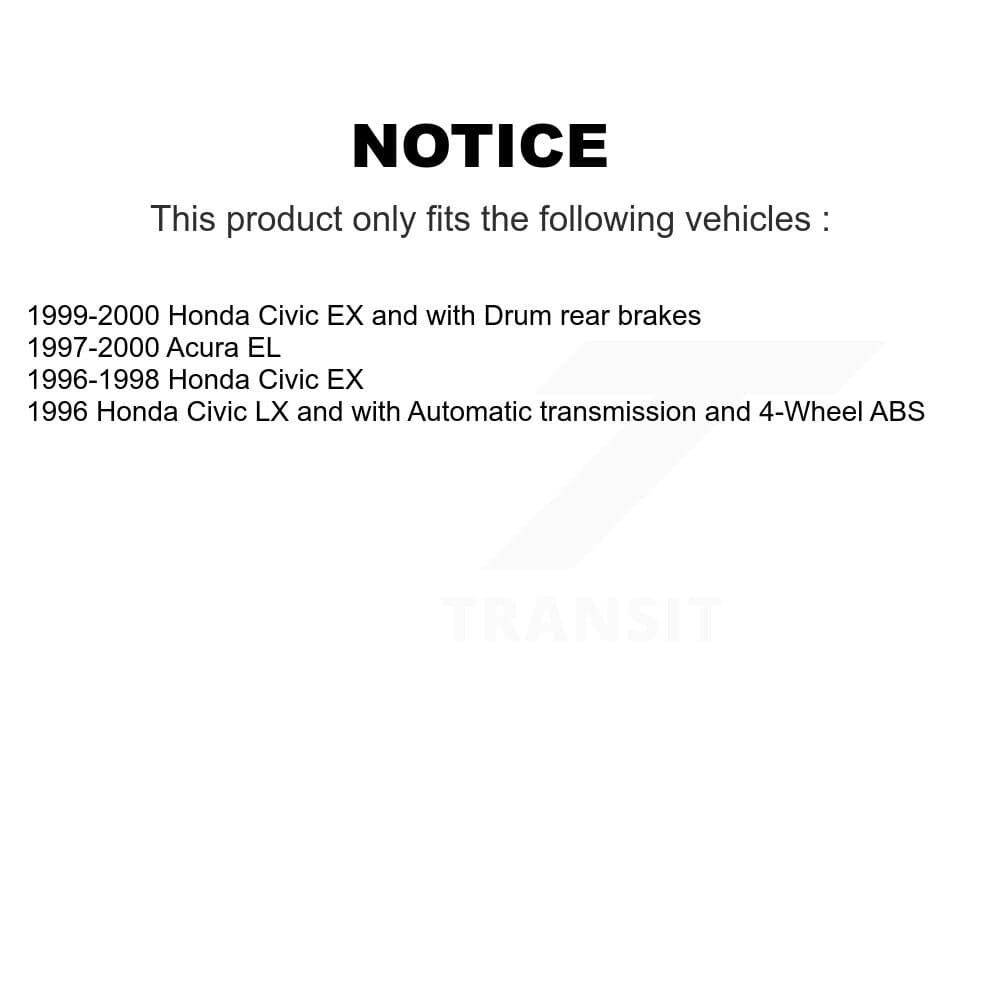 Transit Auto - KC8-100808P - Front and Rear Disc Brake Kits image 24