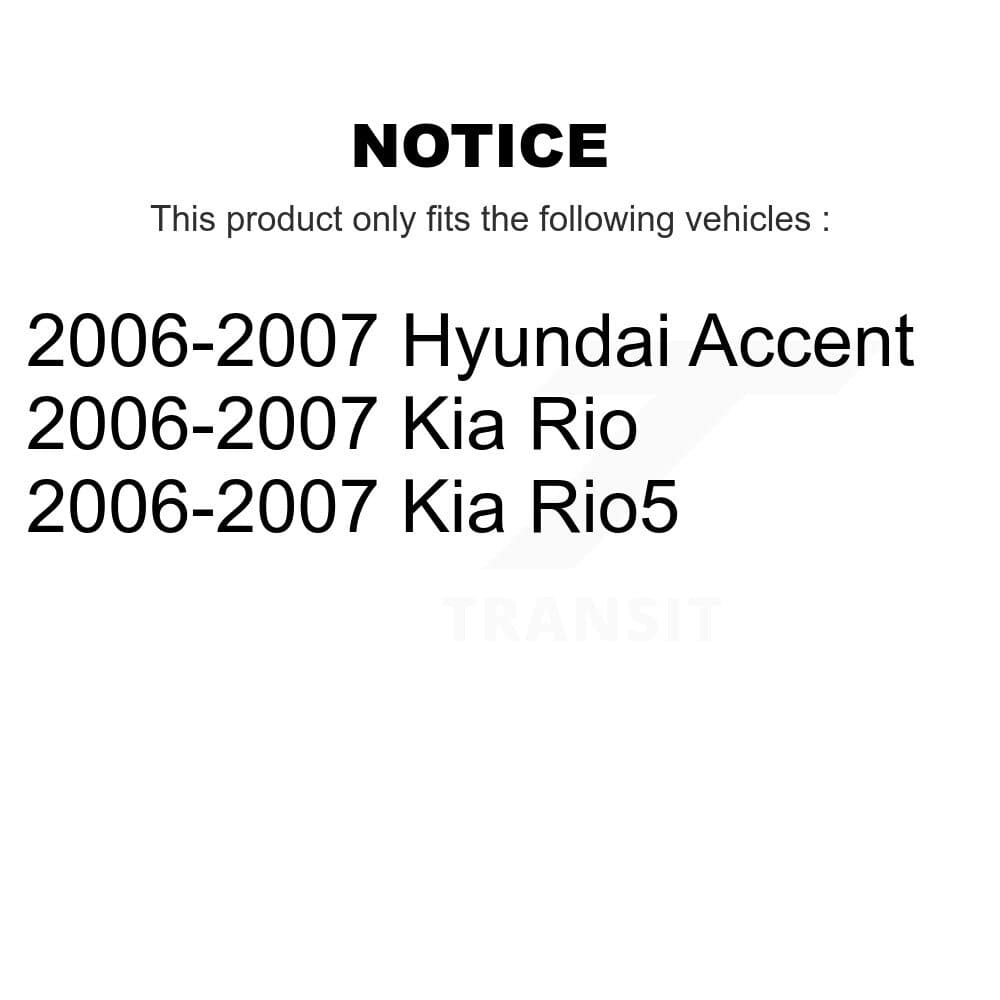 Transit Auto - KC8-100829N - Rear Disc Brake Kits image 24