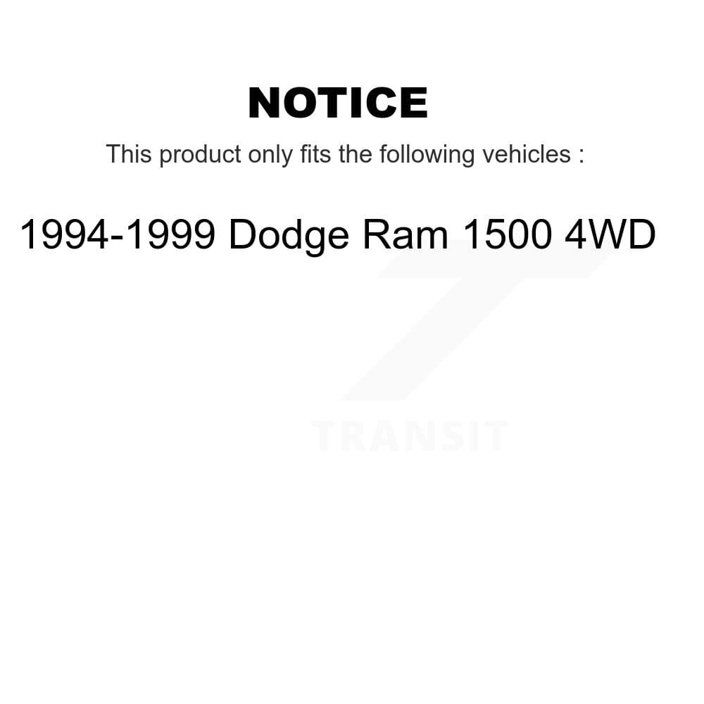 Transit Auto - KC8-100852T - Front and Rear Disc Brake Kits image 24