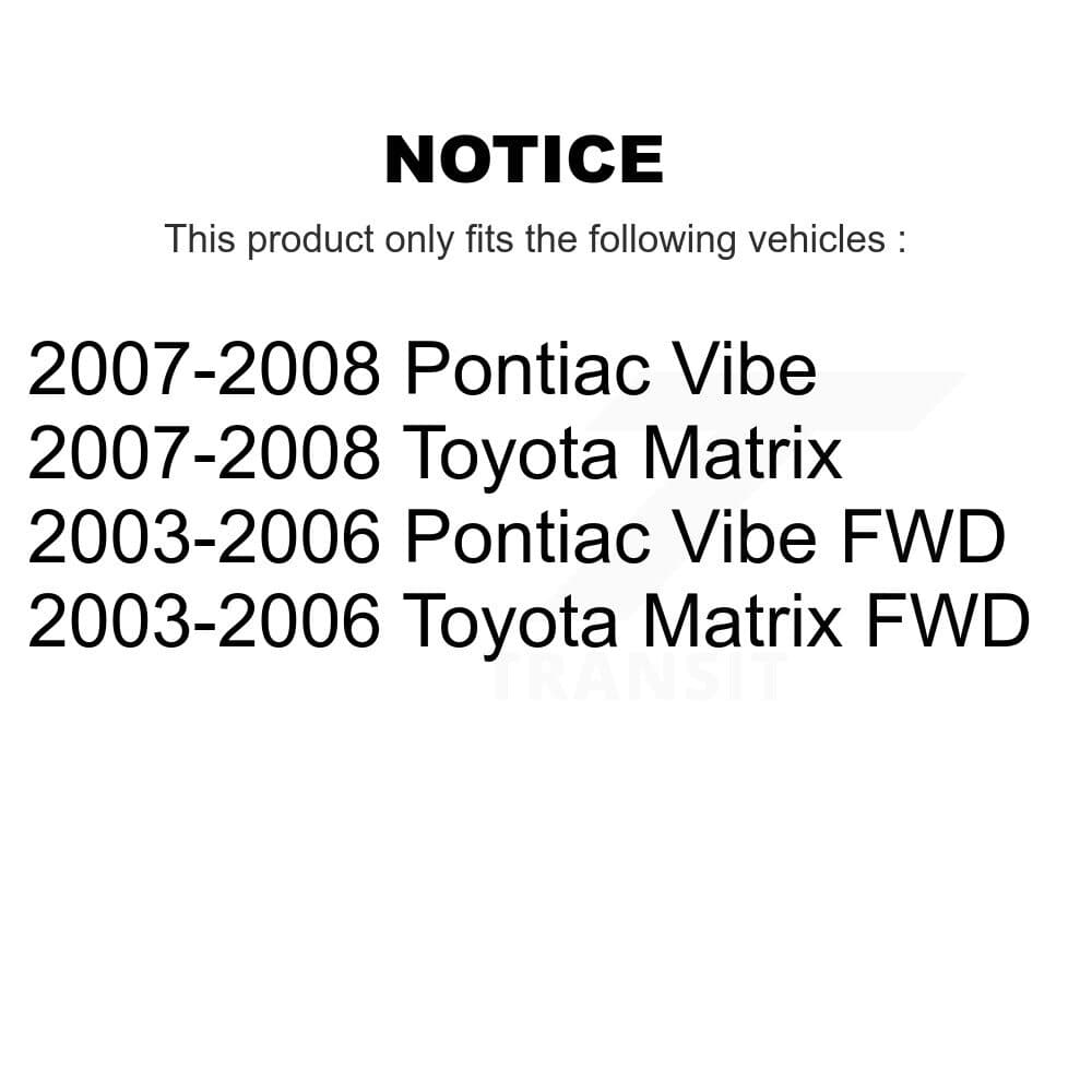 Transit Auto - KC8-100860C - Front and Rear Disc Brake Kits image 24