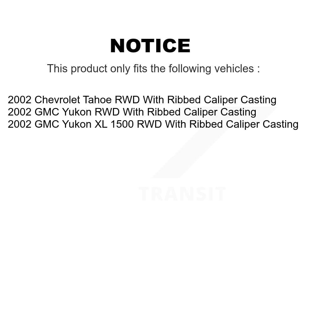 Transit Auto - KC8-100870N - Rear Disc Brake Kits image 24