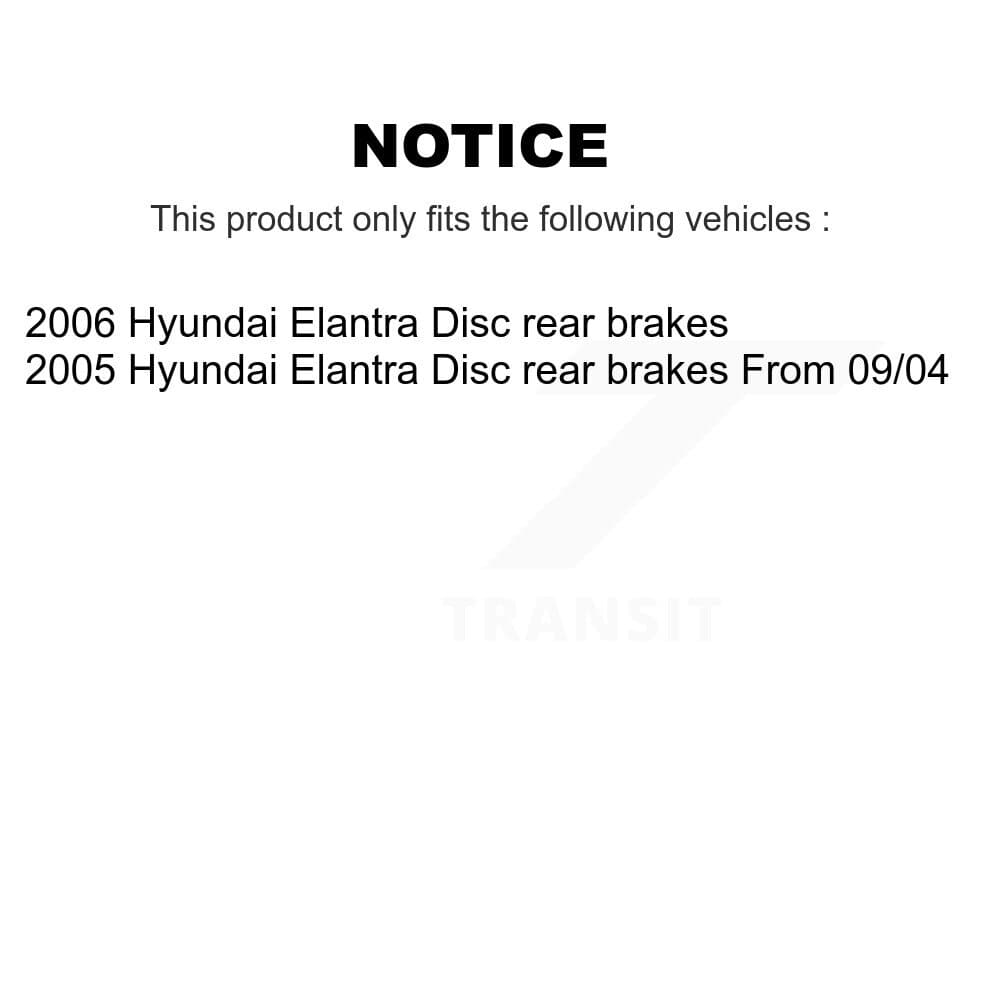 Transit Auto - KC8-100900N - Rear Disc Brake Kits image 24