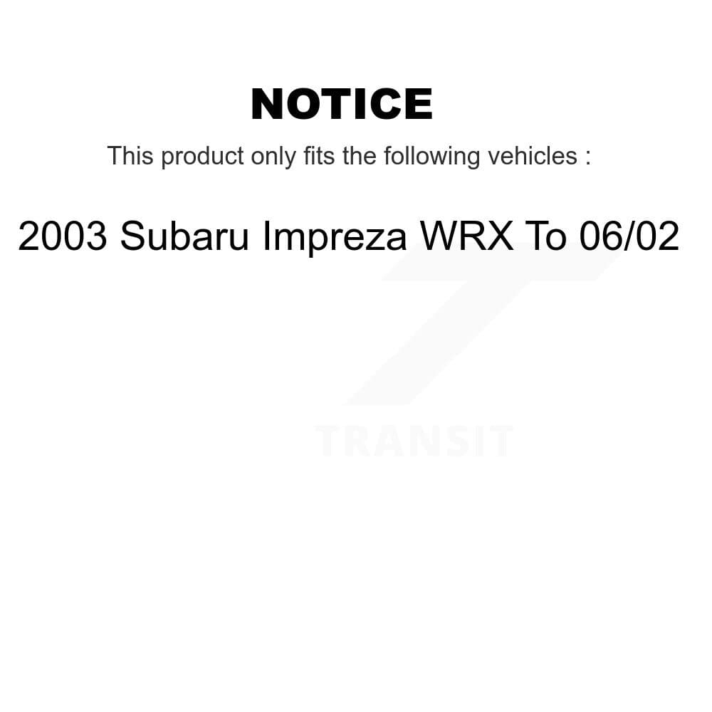 Transit Auto - KC8-100906T - Front and Rear Disc Brake Kits image 24