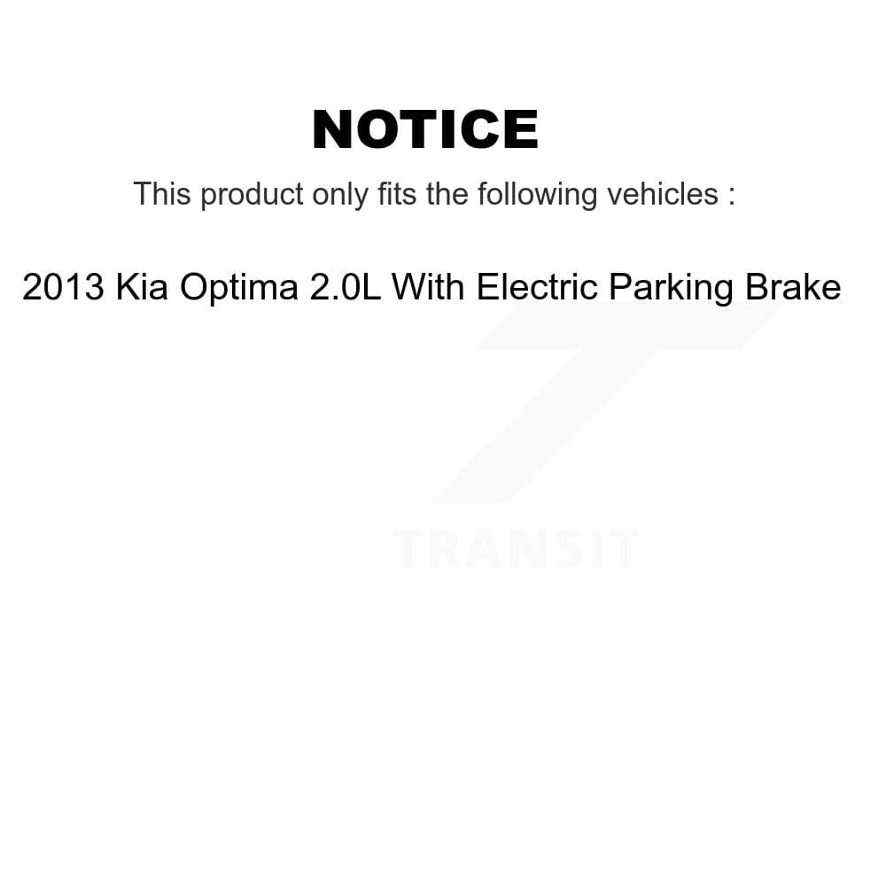 Transit Auto - KC8-100911N - Rear Disc Brake Kits image 24
