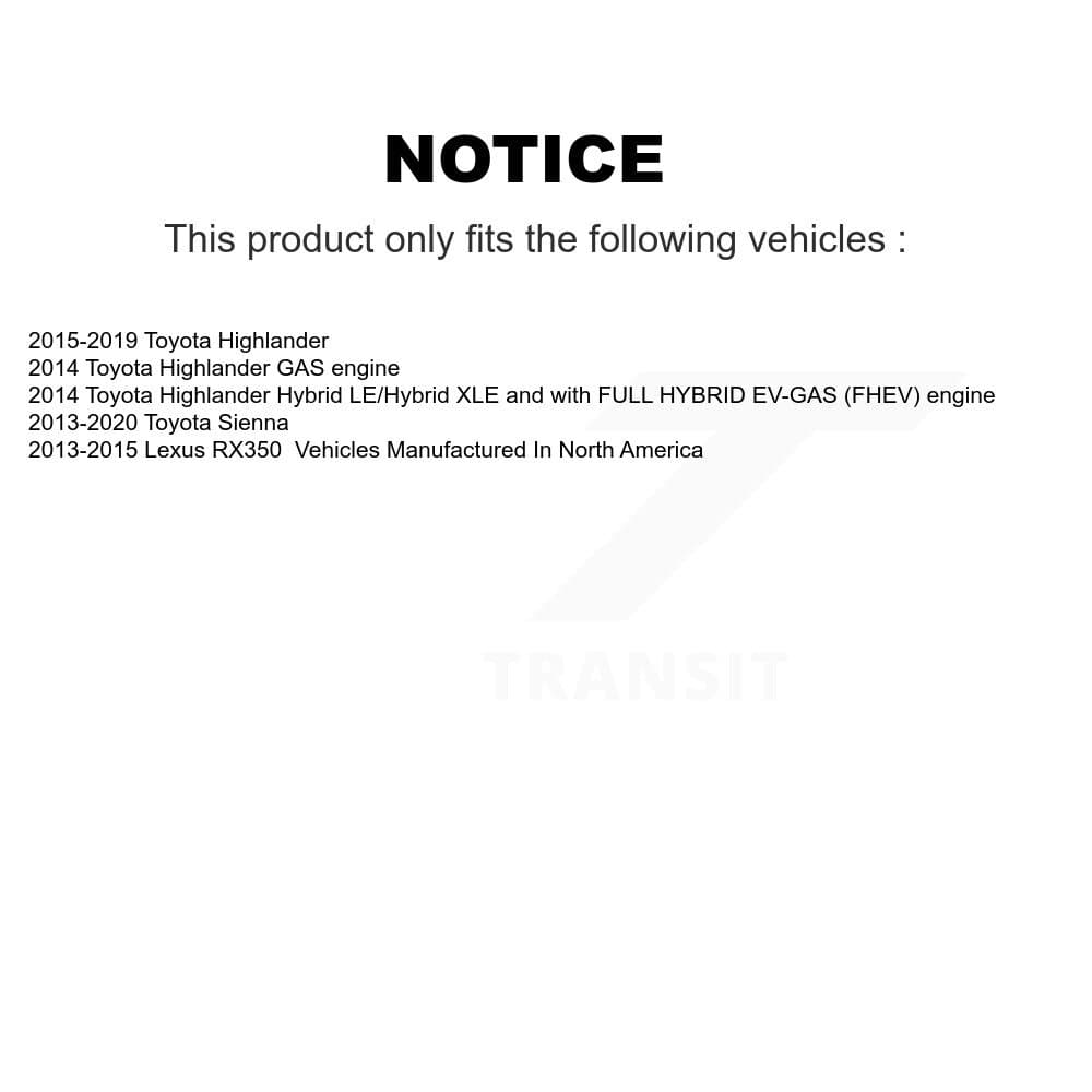 Transit Auto - KC8-100941S - Front and Rear Disc Brake Kits image 24