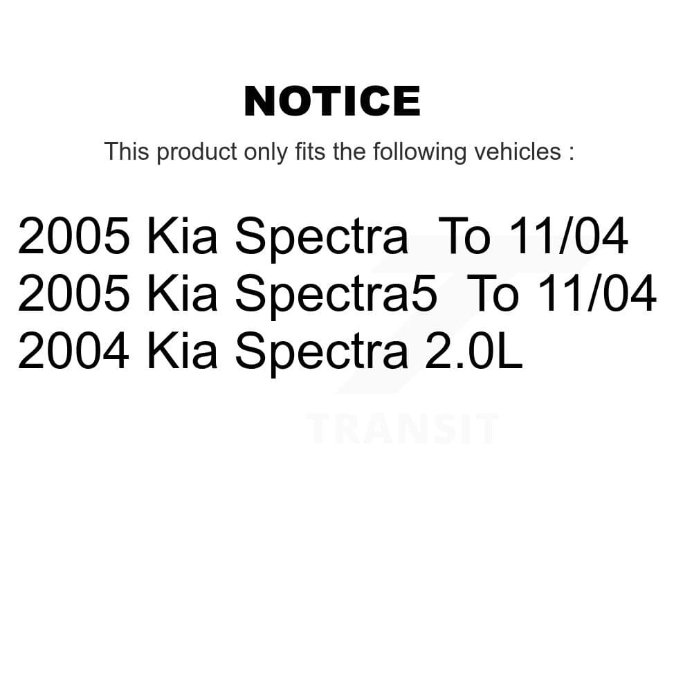 Transit Auto - KC8-100944S - Front and Rear Disc Brake Kits image 24