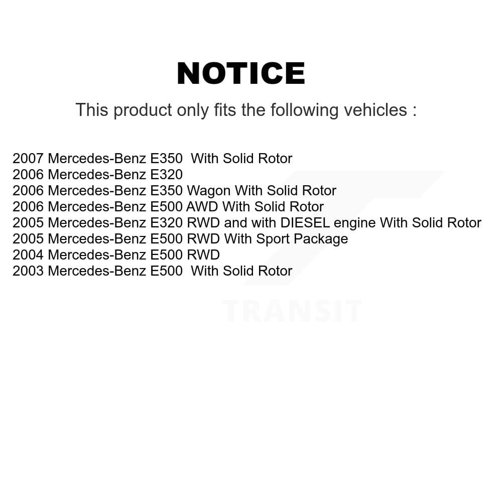 Transit Auto - KC8-100949N - Rear Disc Brake Kits image 24