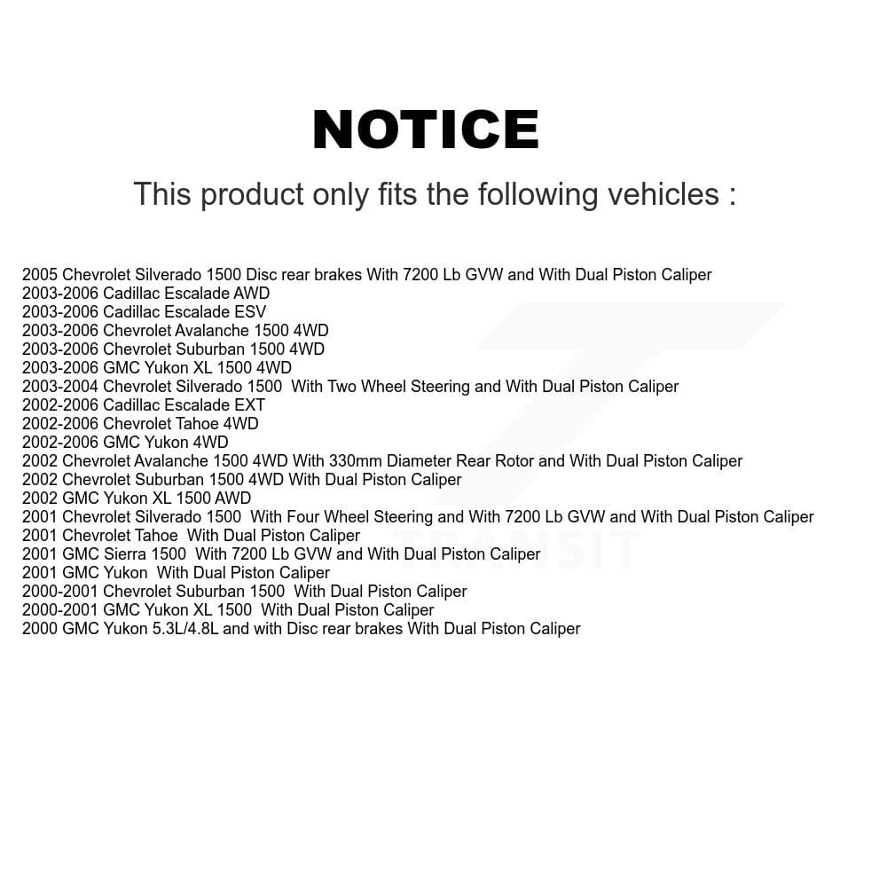 Transit Auto - KC8-100962P - Front and Rear Disc Brake Kits image 24