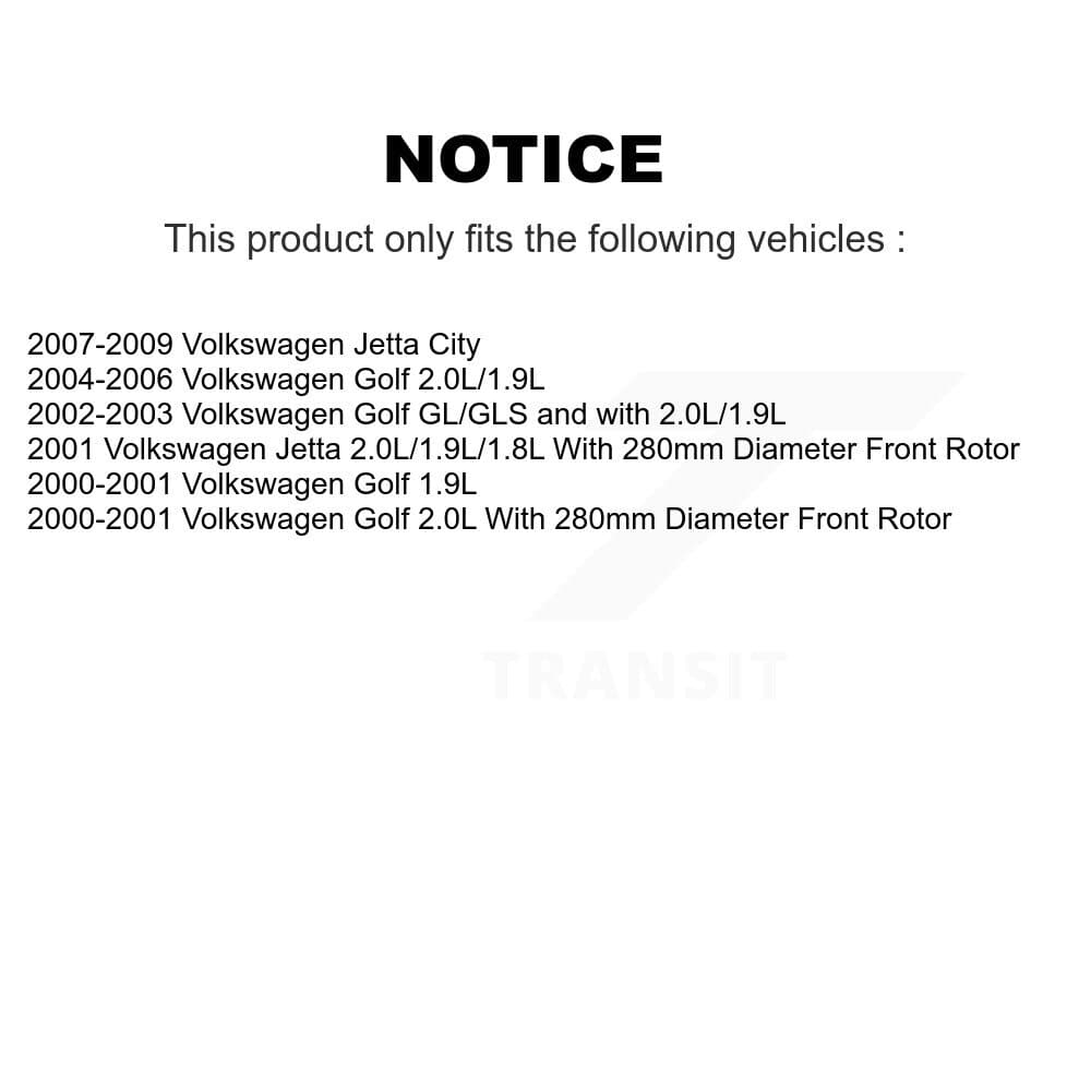 Transit Auto - KC8-100980P - Front and Rear Disc Brake Kits image 24
