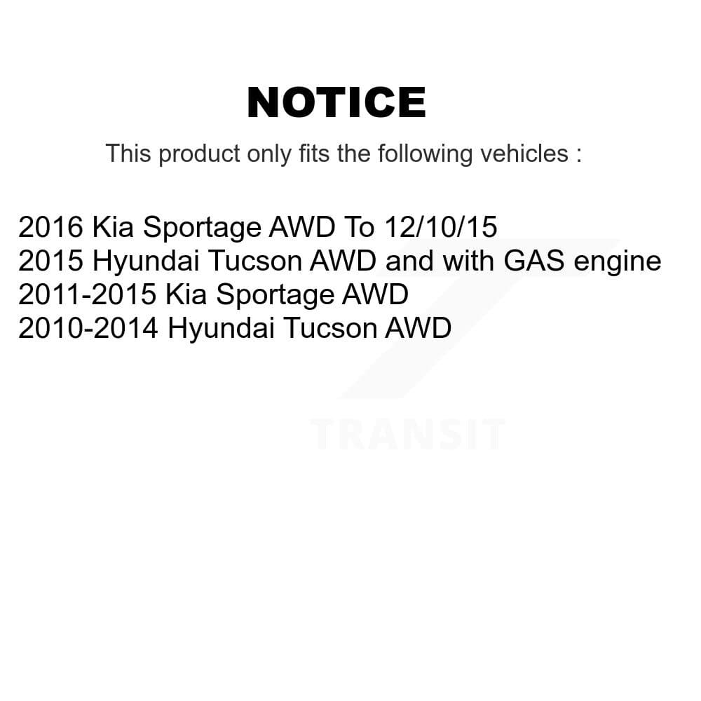 Transit Auto - KC8-101060S - Front and Rear Disc Brake Kits image 24