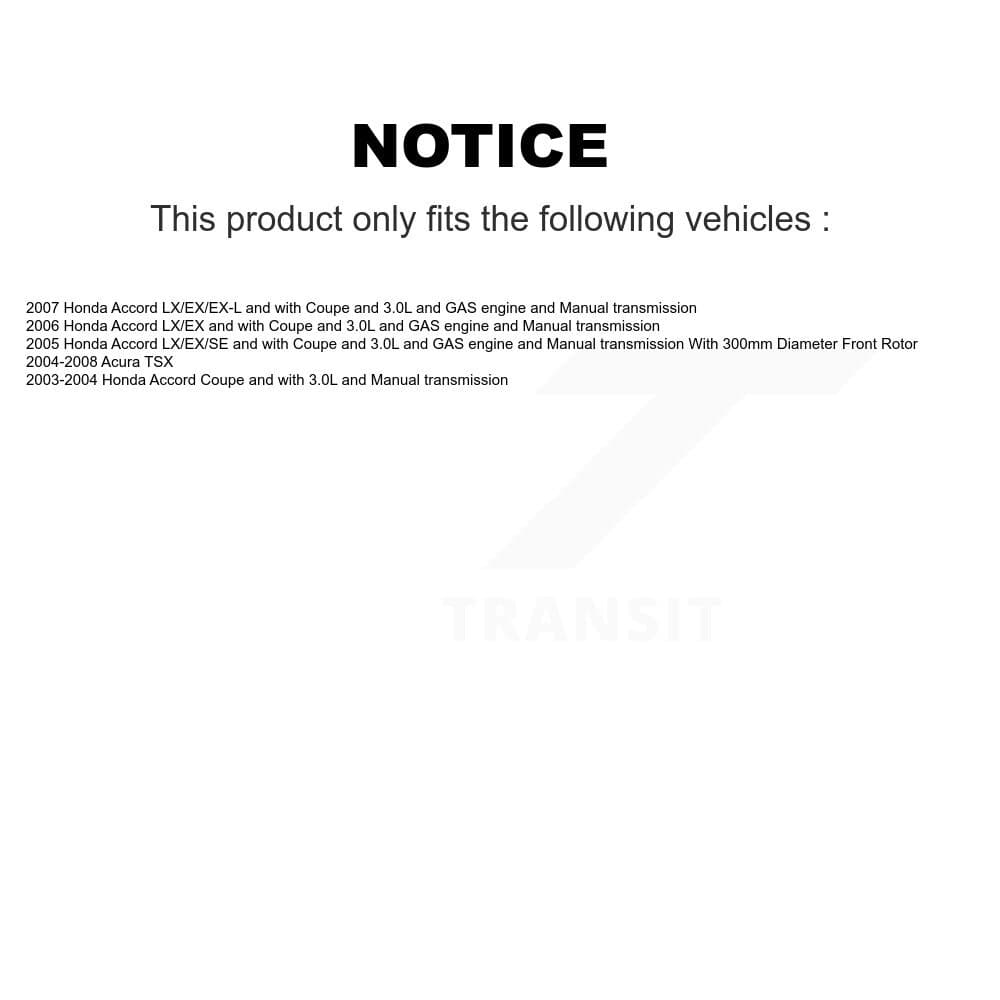 Transit Auto - KC8-101063T - Front and Rear Disc Brake Kits image 24