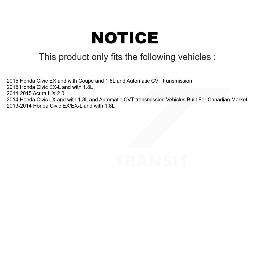 Transit Auto - KC8-101076S - Front and Rear Disc Brake Kits image 24