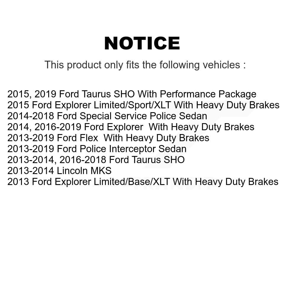 Transit Auto - KC8-101081S - Front and Rear Disc Brake Kits image 24