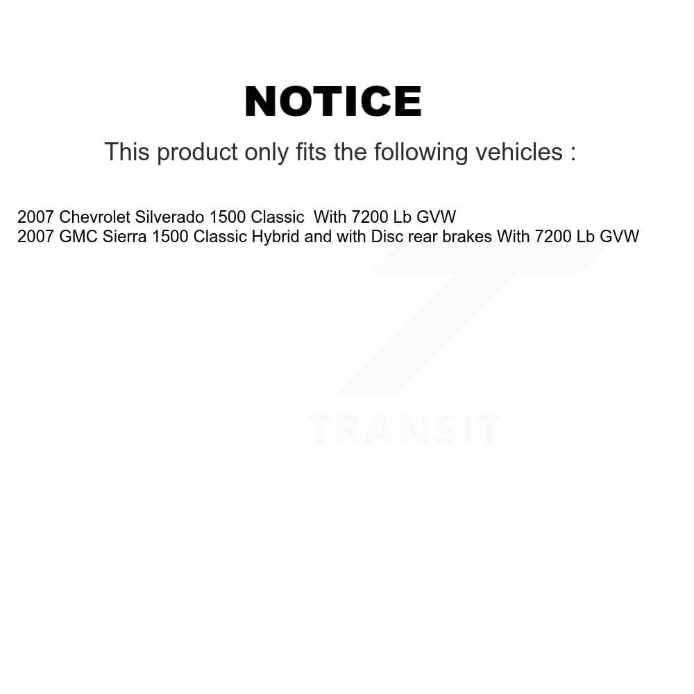 Transit Auto - KC8-101122N - Rear Disc Brake Kits image 24