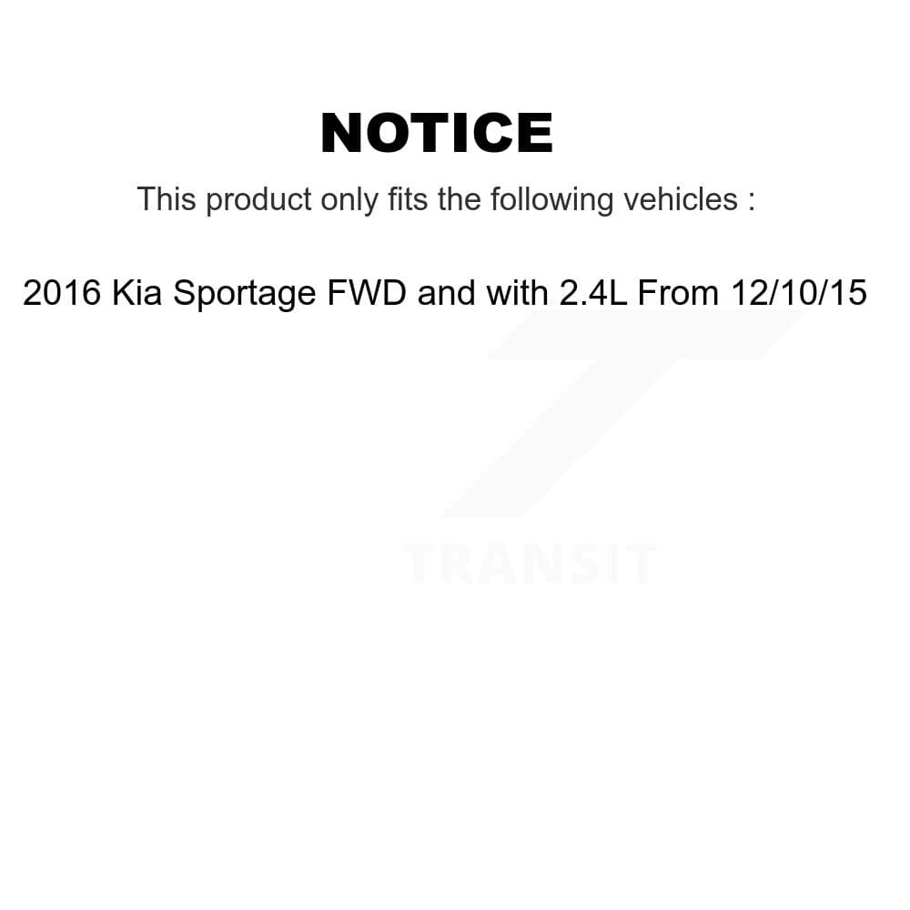 Transit Auto - KC8-101156T - Front and Rear Disc Brake Kits image 24