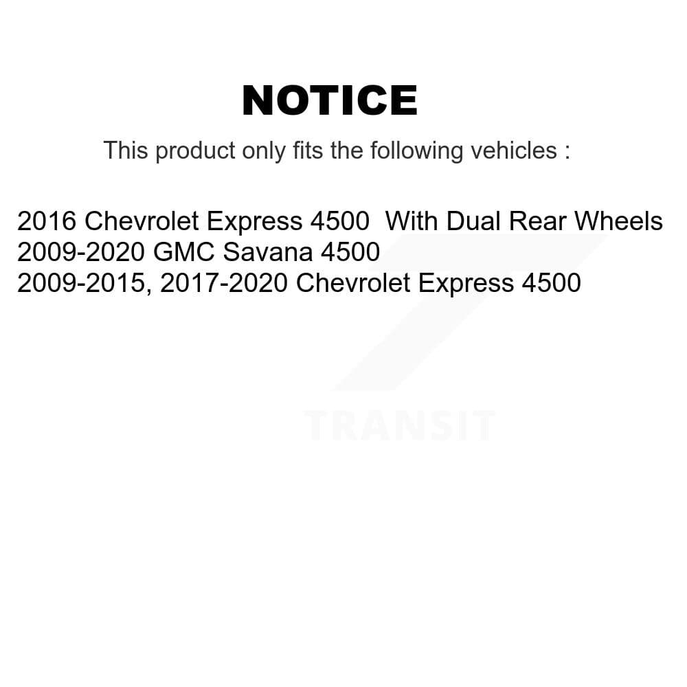 Transit Auto - KC8-101277T - Front and Rear Disc Brake Kits image 24