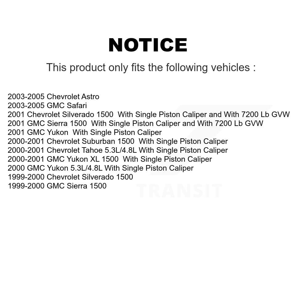 Transit Auto - KC8-101286N - Rear Disc Brake Kits image 24