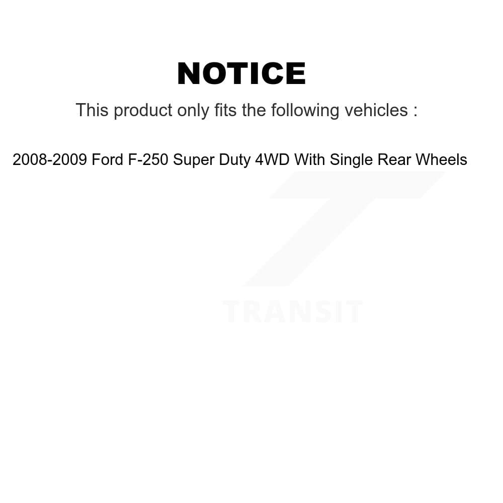 Transit Auto - KC8-101310P - Front and Rear Disc Brake Kits image 24