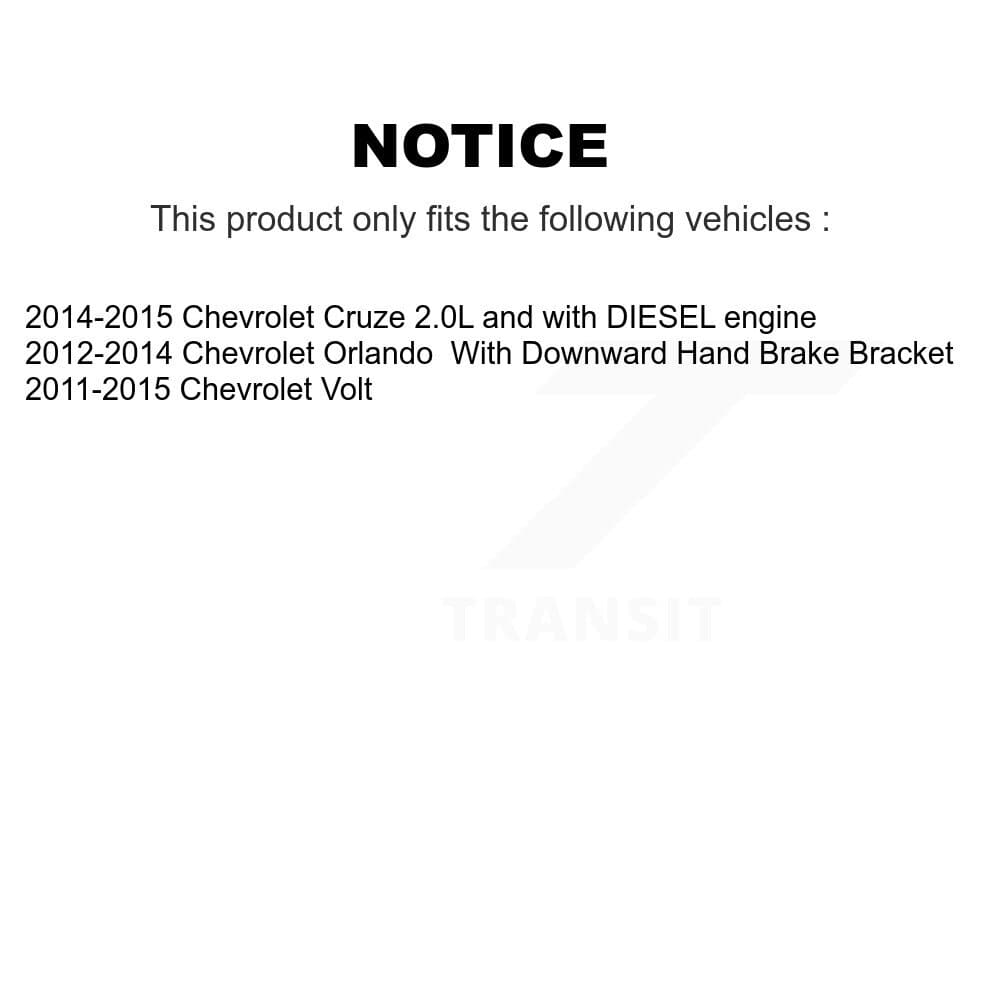 Transit Auto - KC8-101339S - Front and Rear Disc Brake Kits image 24