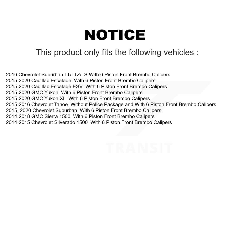 Transit Auto - KC8-101381T - Front Disc Brake Kits image 24