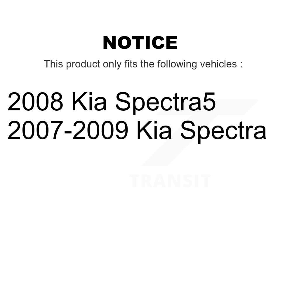Transit Auto - KC8-101436N - Front and Rear Disc Brake Kits image 24