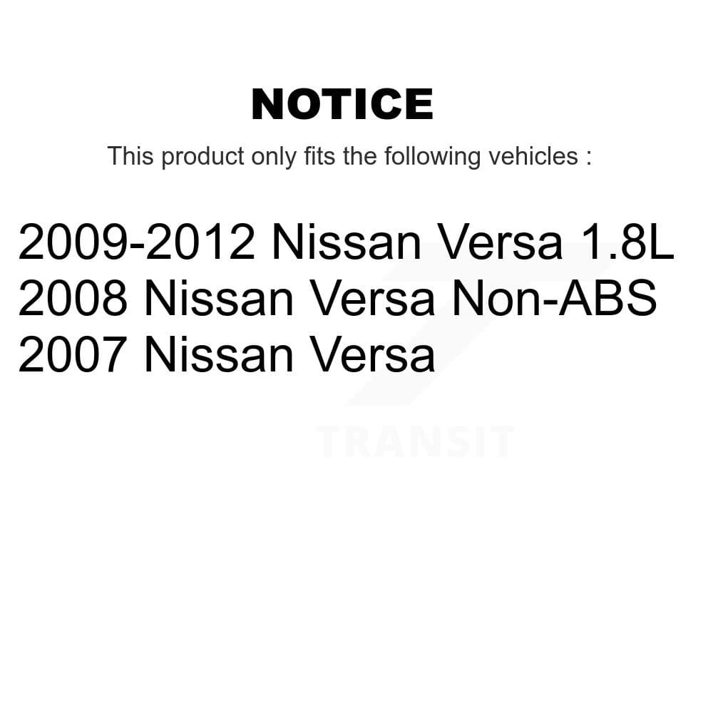 Transit Auto - KC8-101489N - Front and Rear Disc Brake Kits image 24