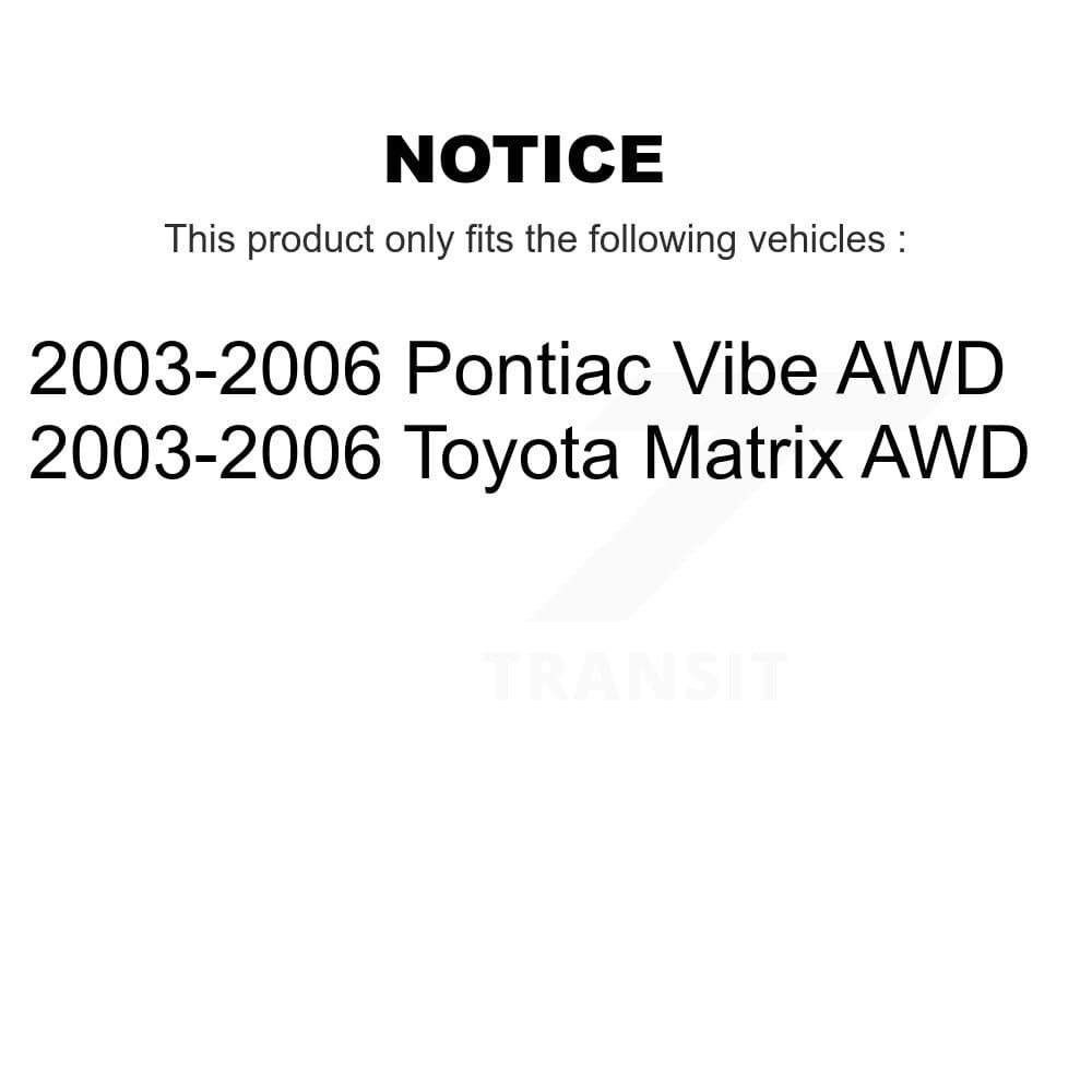 Transit Auto - KC8-101587N - Front and Rear Disc Brake Kits image 24