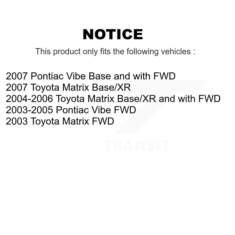 Transit Auto - KC8-101611N - Front and Rear Disc Brake Kits image 24