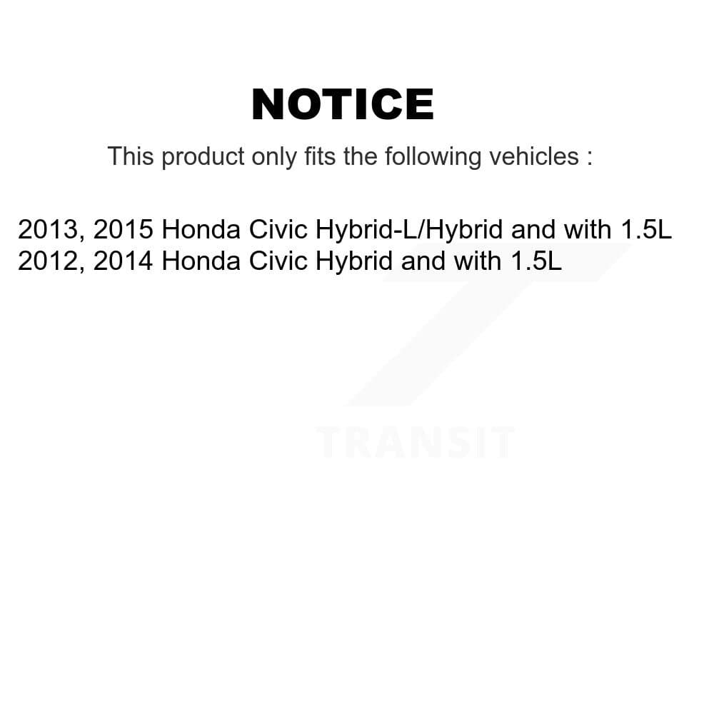 Transit Auto - KC8-101695N - Front and Rear Disc Brake Kits image 24