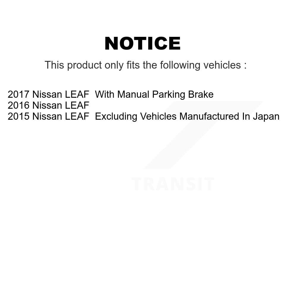 Transit Auto - KC8-101761N - Front and Rear Disc Brake Kits image 24