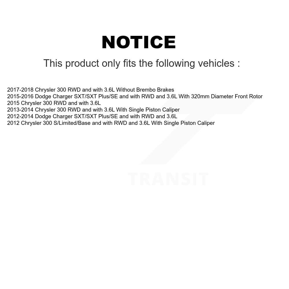 Transit Auto - KC8-101845N - Front and Rear Disc Brake Kits image 24